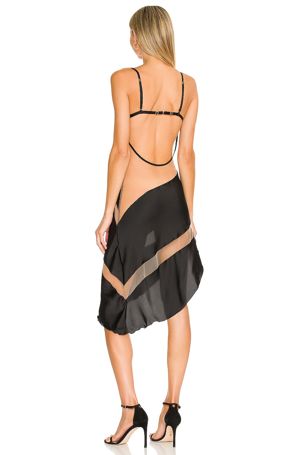 God Save Queens Scarlett Dress in Black