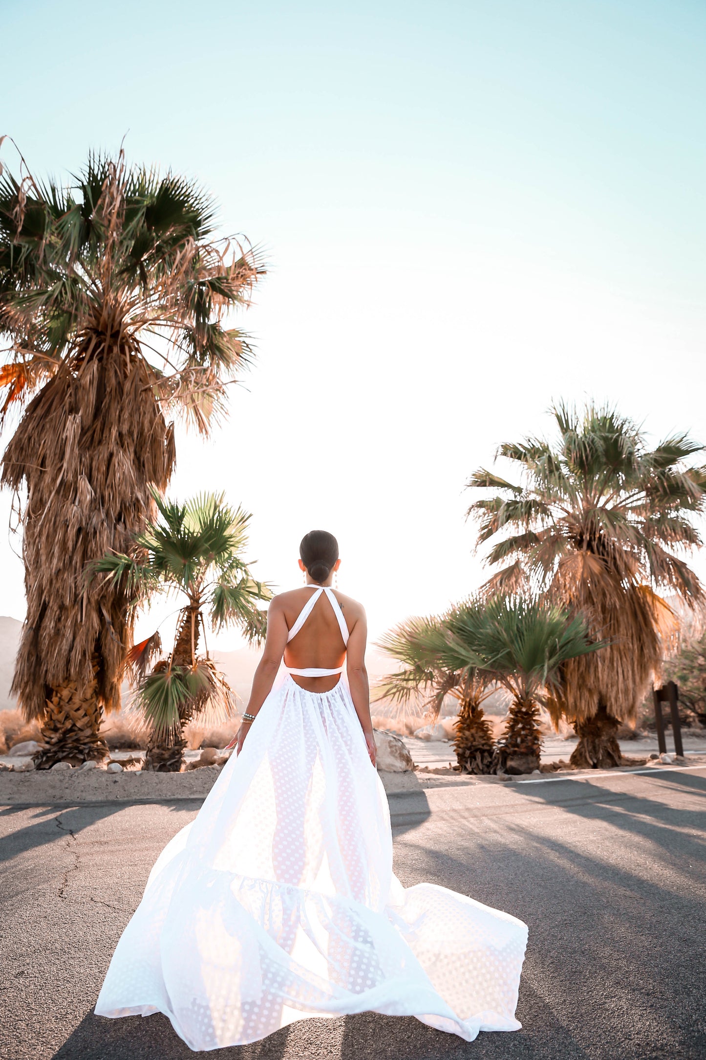 MADE TO ORDER: The Palm Springs Dress in Polka Dots