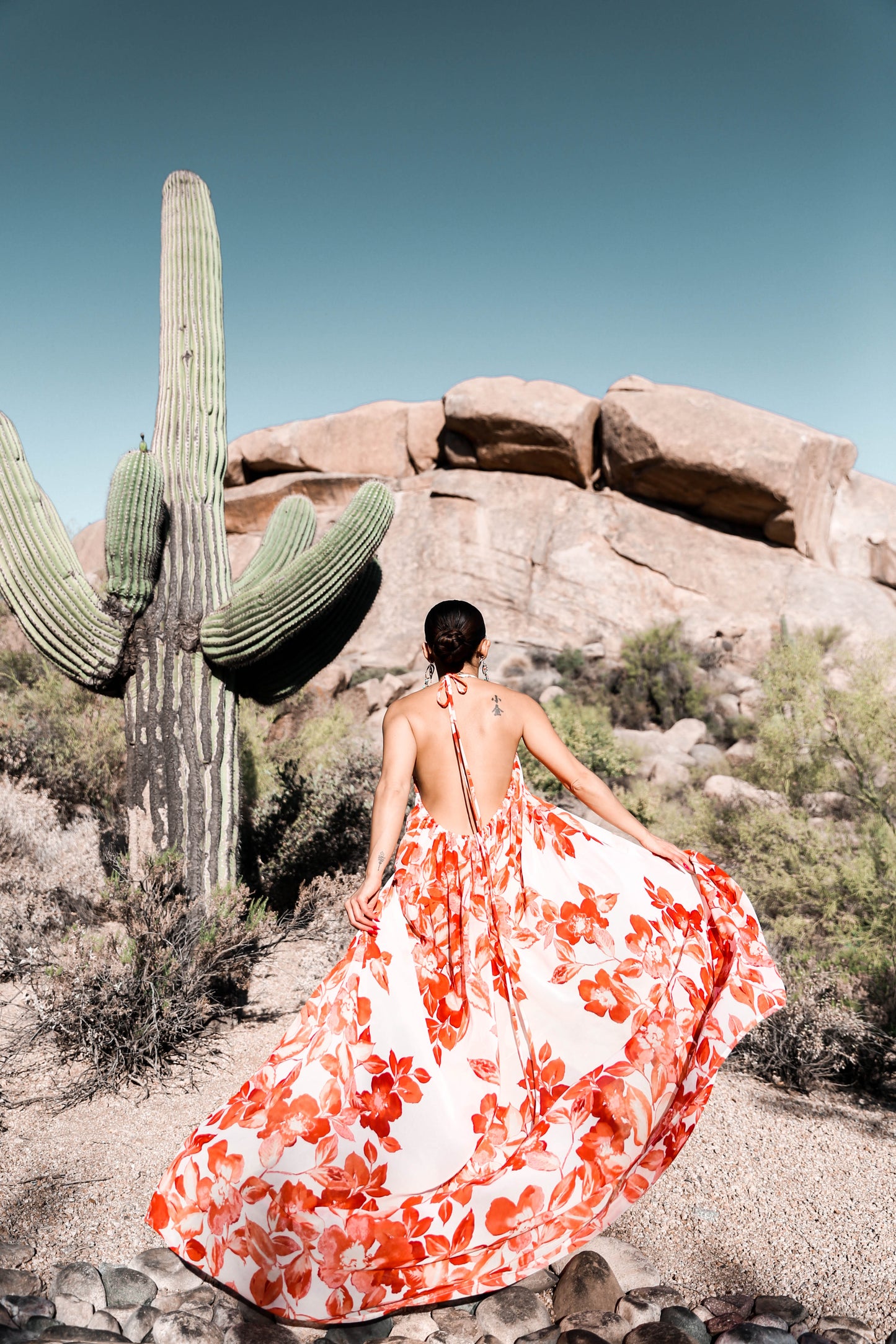 MADE TO ORDER: The Phoenix Floral Dress