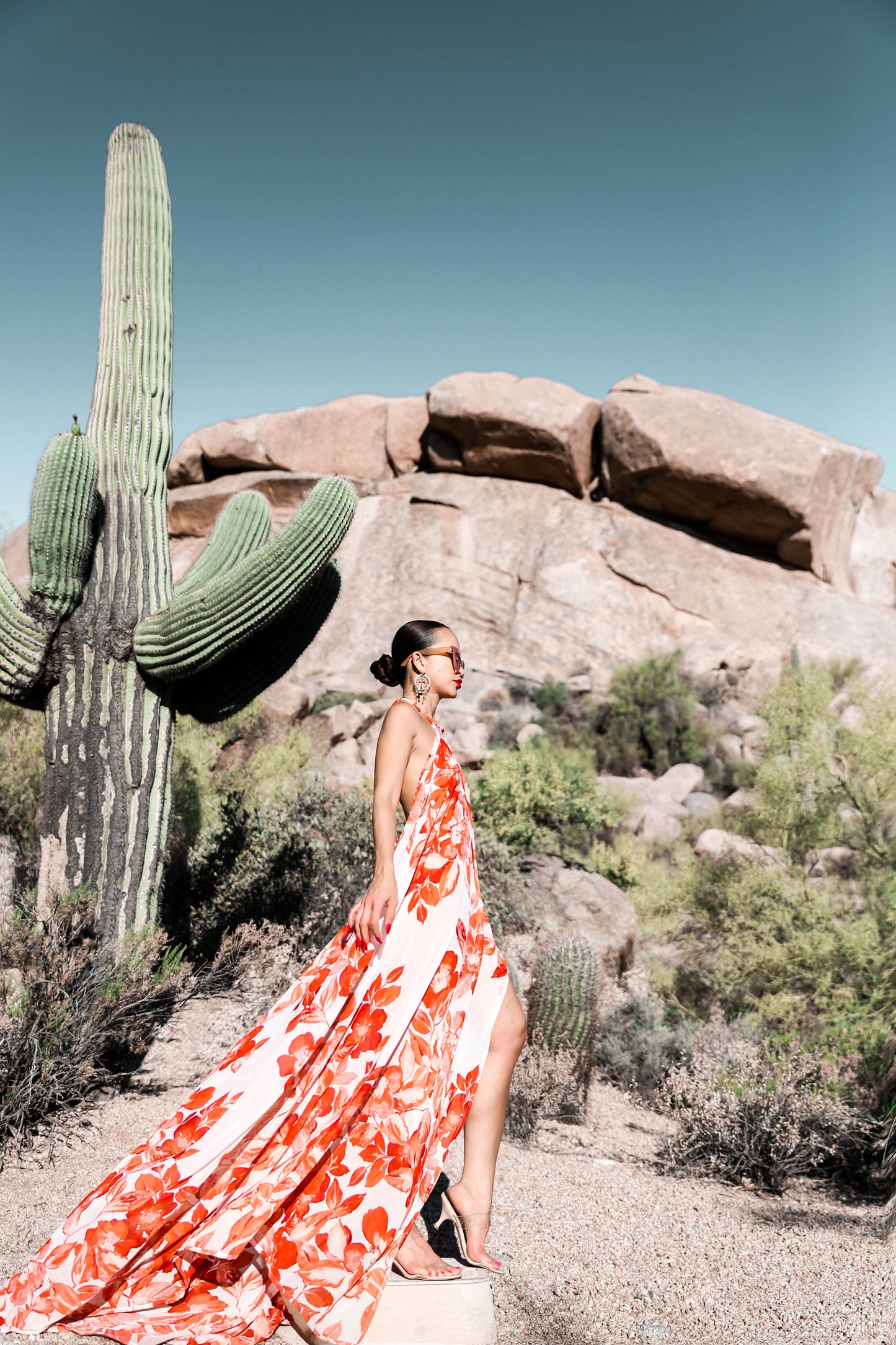 MADE TO ORDER: The Phoenix Floral Dress