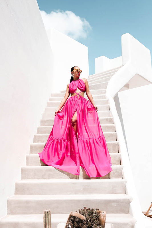 MADE TO ORDER: The Mykonos Dress (Sheer)