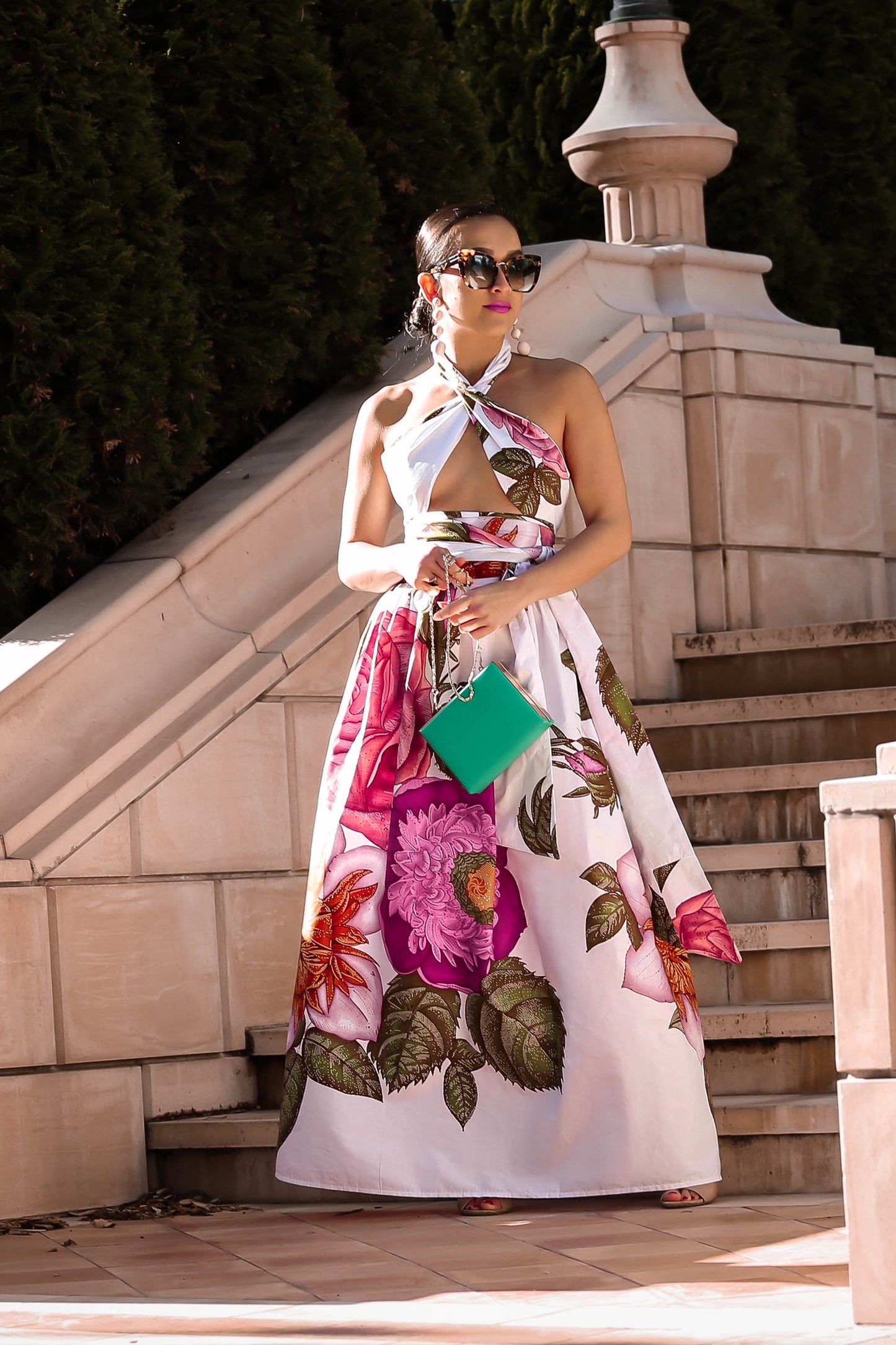 MADE TO ORDER: The Flower Power Top & Skirt Set