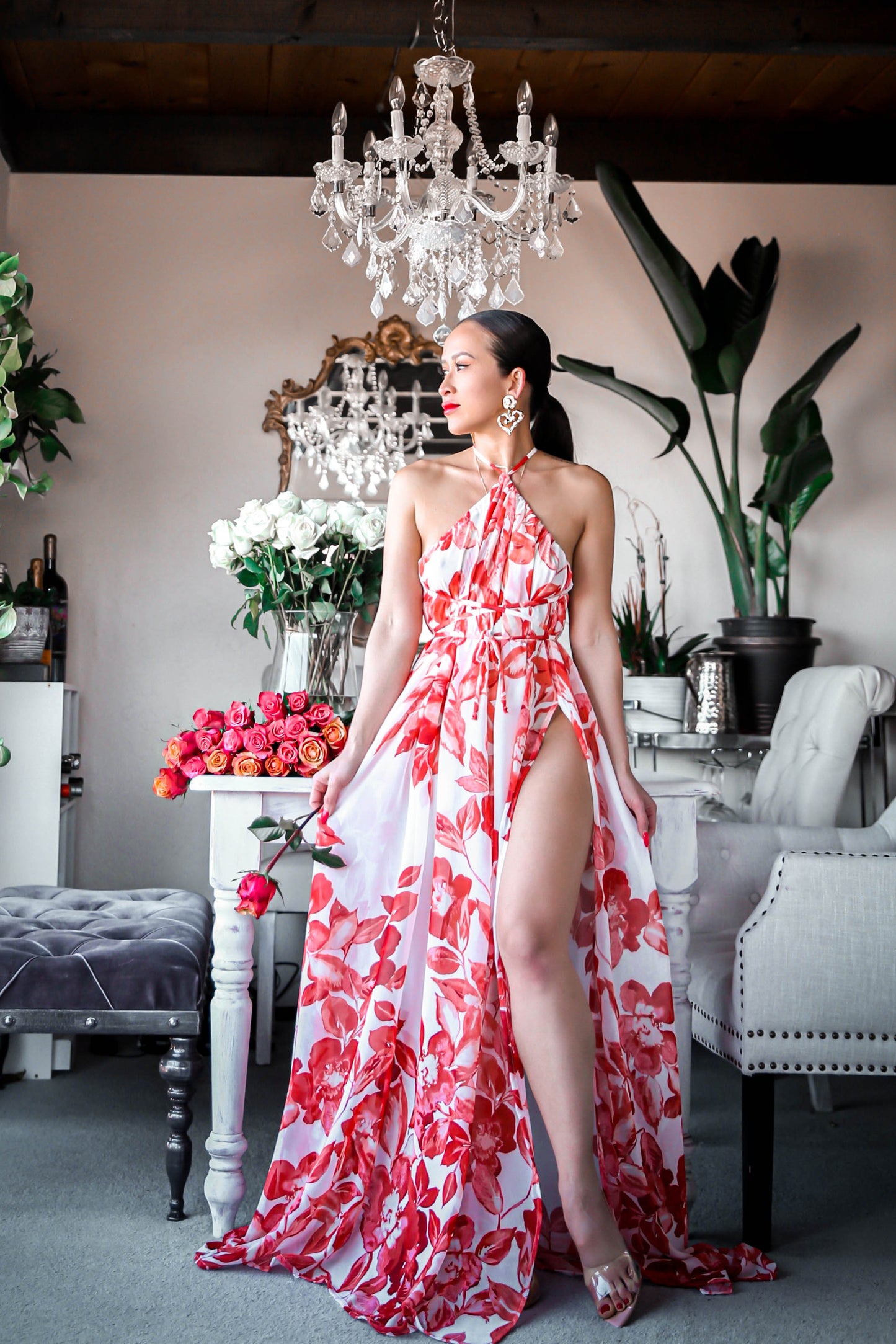 MADE TO ORDER: The Phoenix Floral Dress