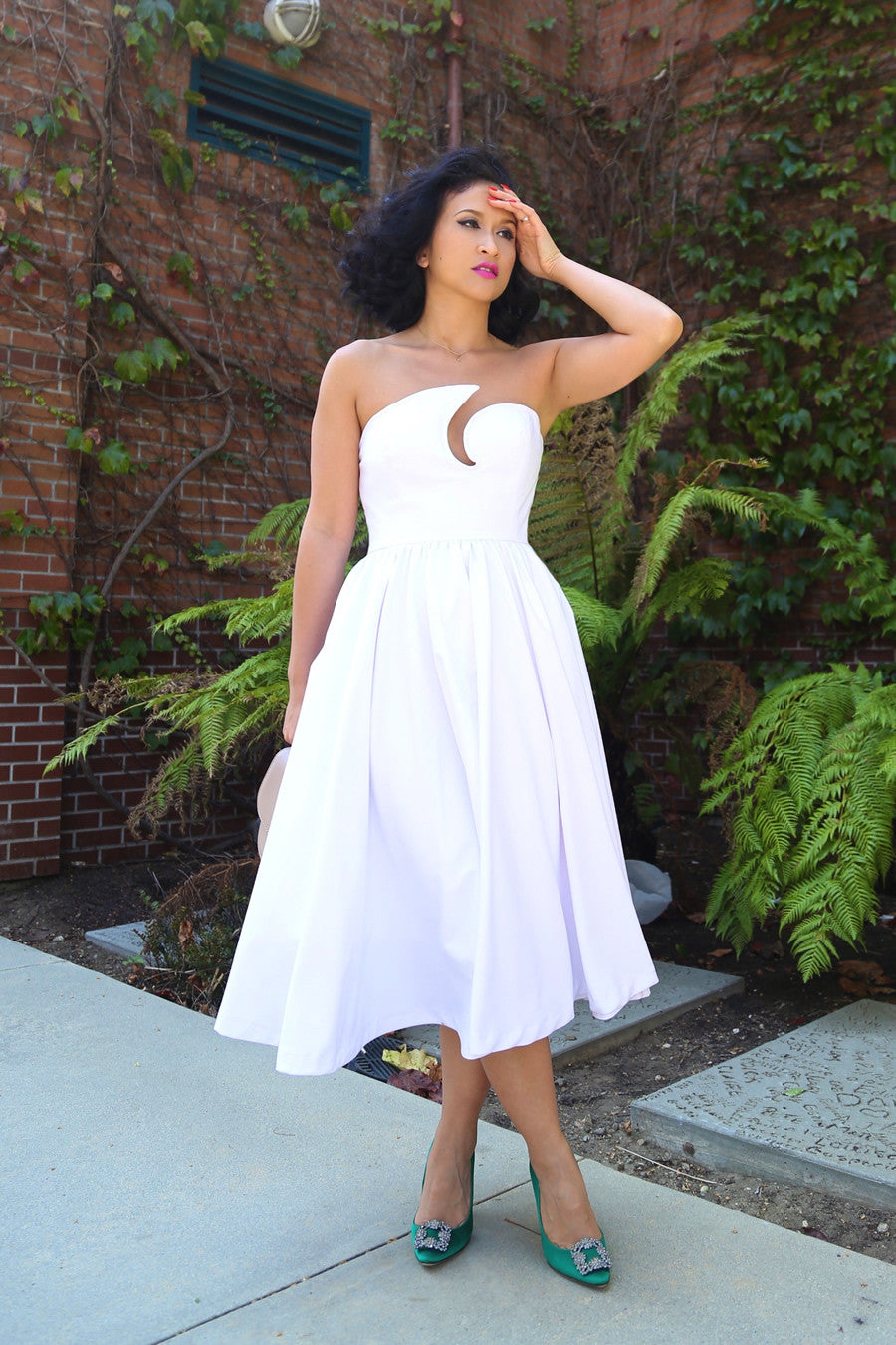 MADE TO ORDER: The Valerie Midi Dress