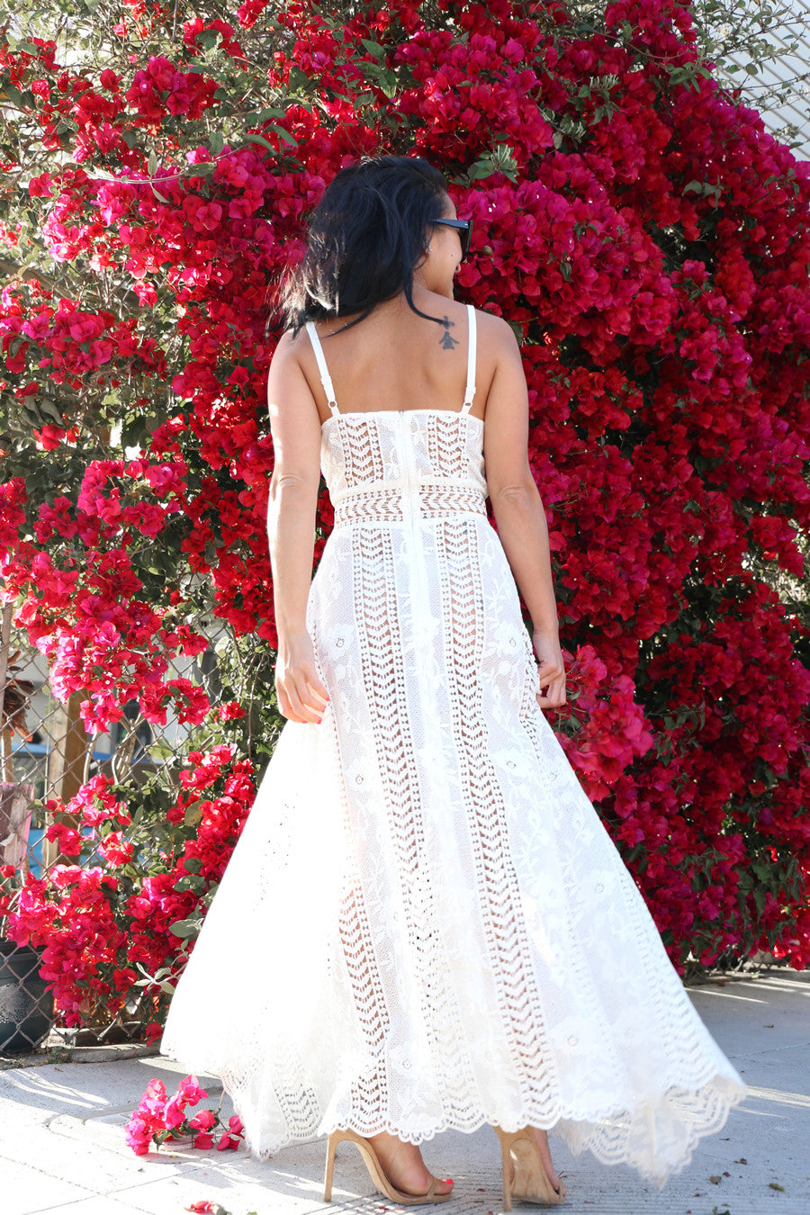 The Lace Maxi Dress