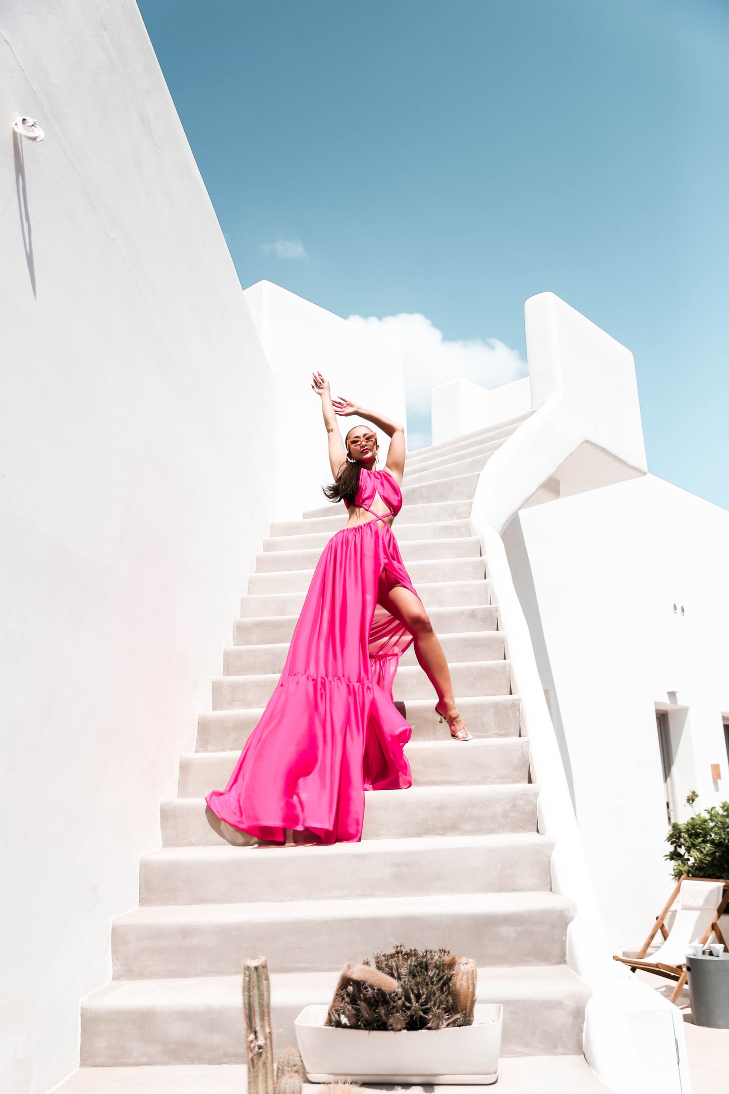 MADE TO ORDER: The Mykonos Dress (Sheer)