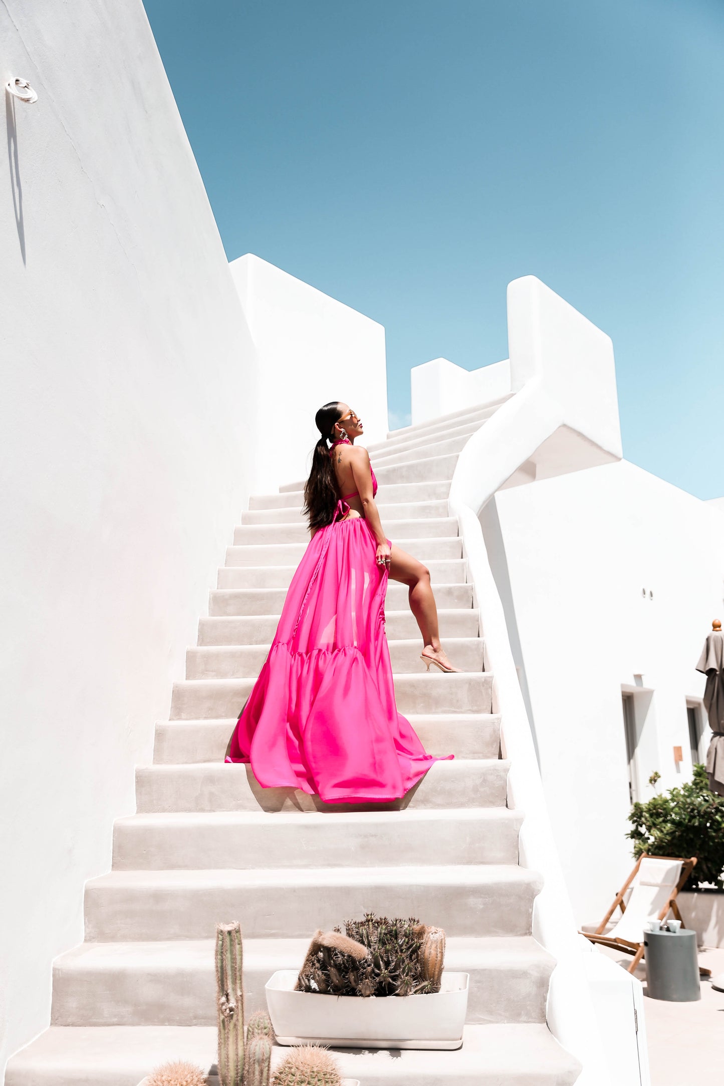 MADE TO ORDER: The Mykonos Dress (Sheer)