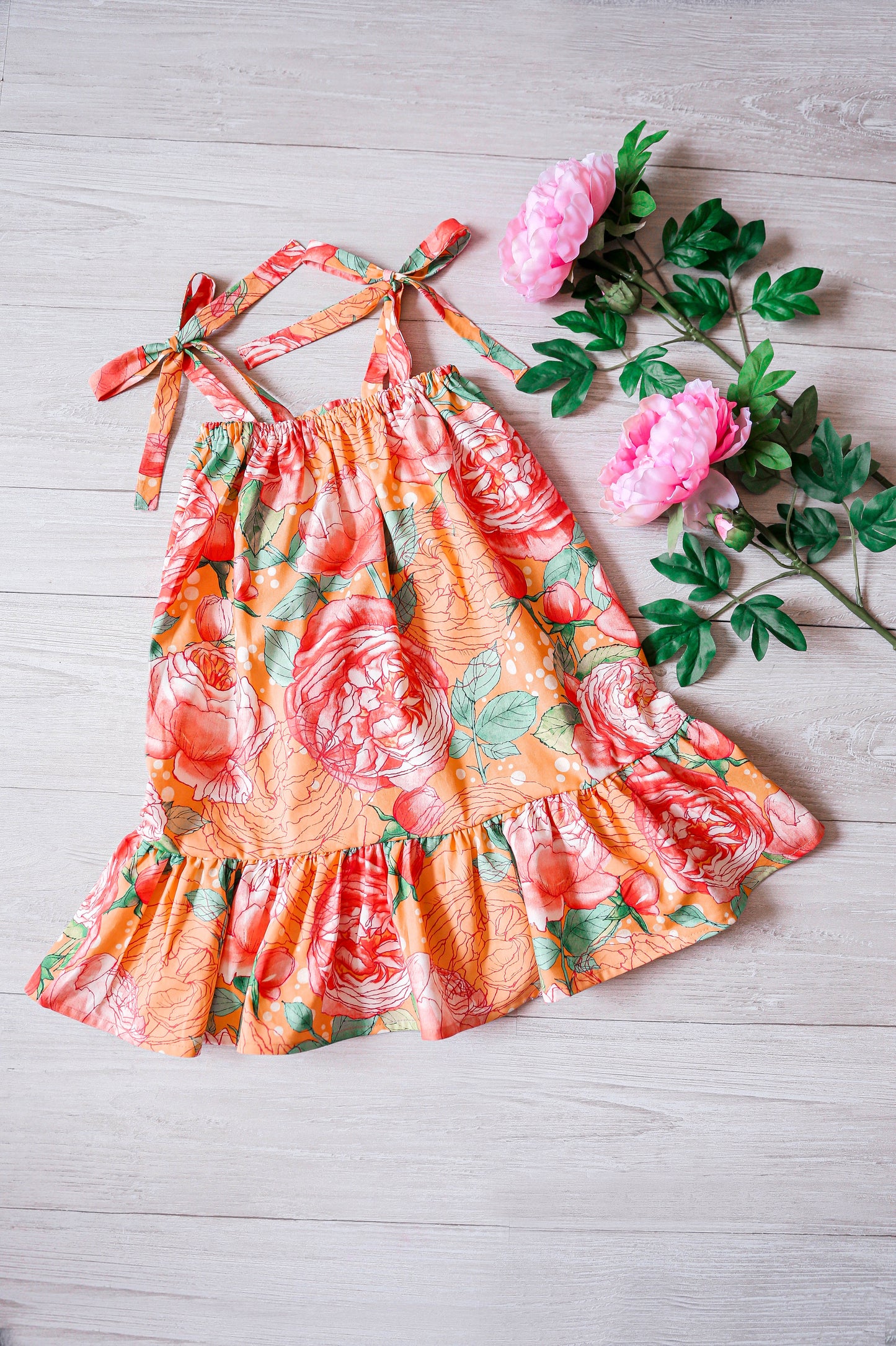 * MADE TO ORDER: Sweetest Summer Ruffles Kids Dress