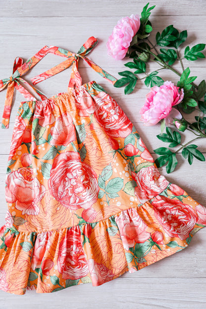 * MADE TO ORDER: Sweetest Summer Ruffles Kids Dress