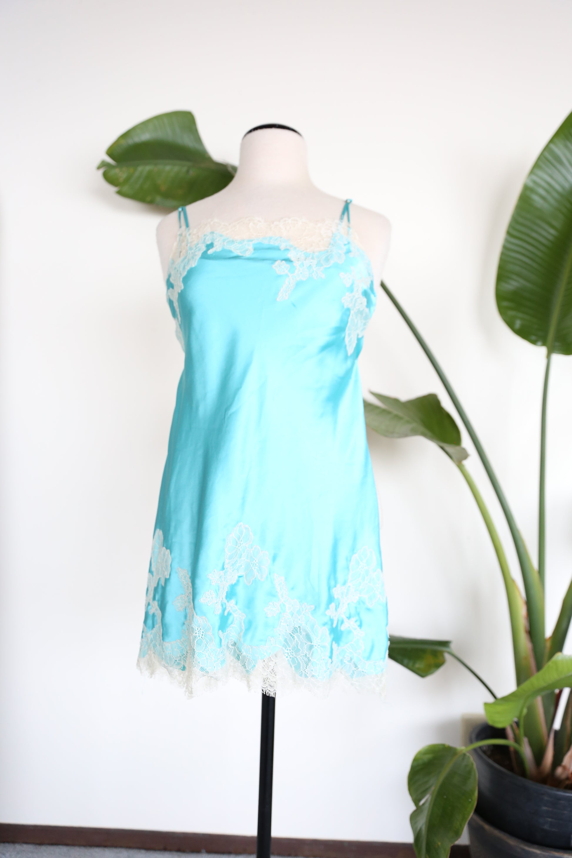 Victoria's Secret Chemise Satin Slip Dress with Lace Side Panel Details (2 Colors) Victoria's Secret Chemise Satin Slip Dress with Lace Side Panel Details (2 Colors)