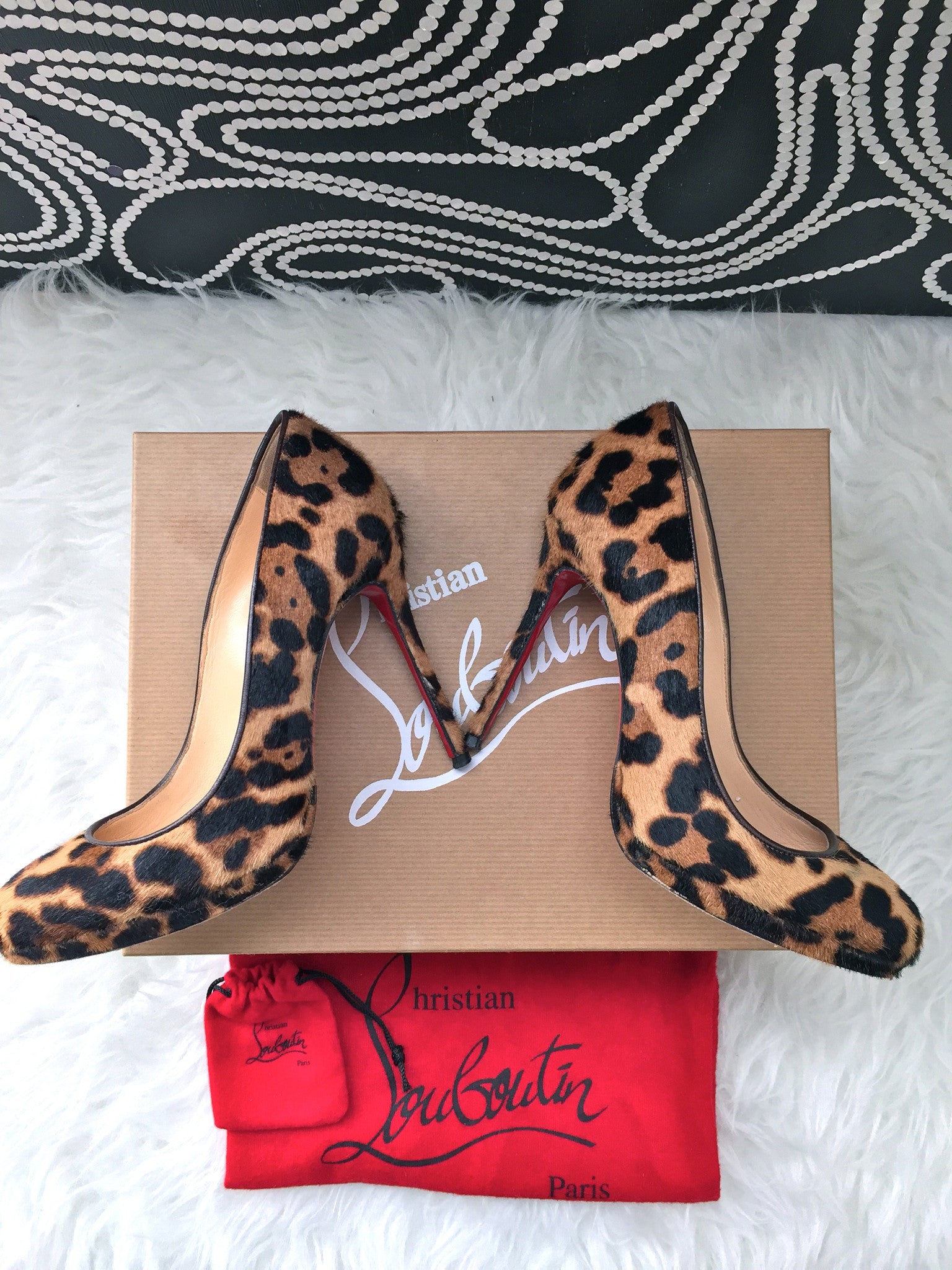 sell red bottom shoes Highness pumps leopard print