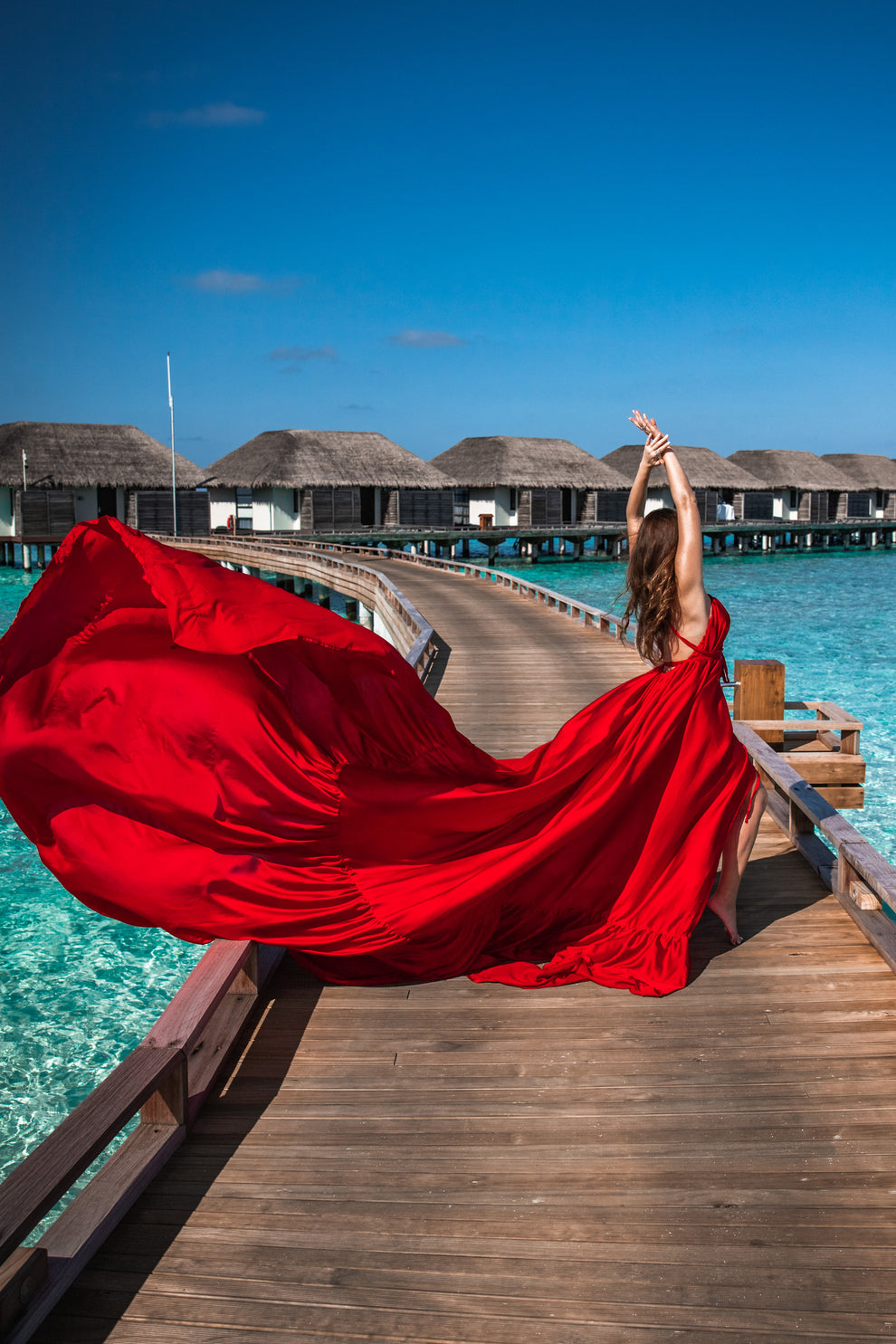 Maldives Cut Out Maxi