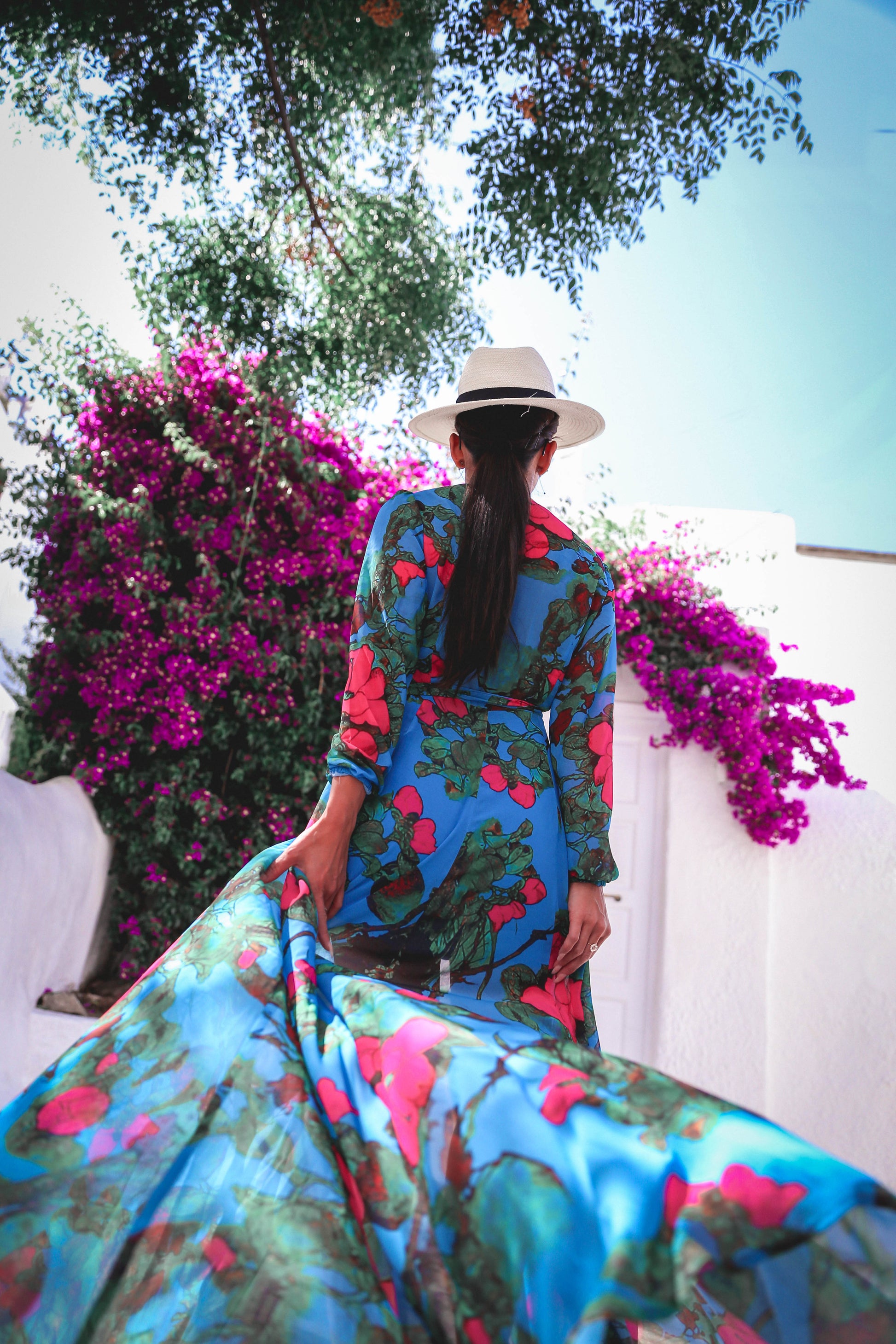 Summer Breeze Floral Wrap Maxi Dress – KTRcollection Summer Breeze Floral Wrap Maxi Dress – KTRcollection