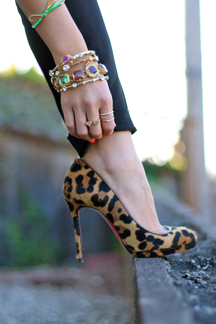 Buy ELLE Women Brown & Black Leopard Print Pumps - Heels for Women 7029663  | Myntra